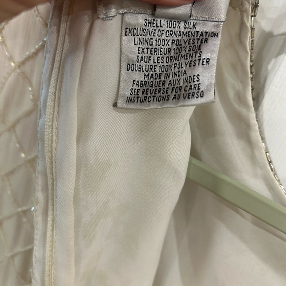 Papell Boutique Evening beaded top old money upscale mom of bride or groom sizeM - Picture 9 of 10